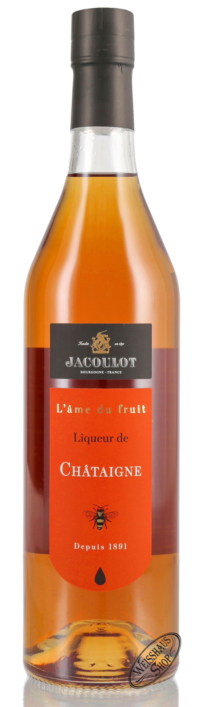 Jacoulot Kastanien Likör 18% vol. 0,70l Jacoulot Kastanien Likör 18% vol. 0,70l