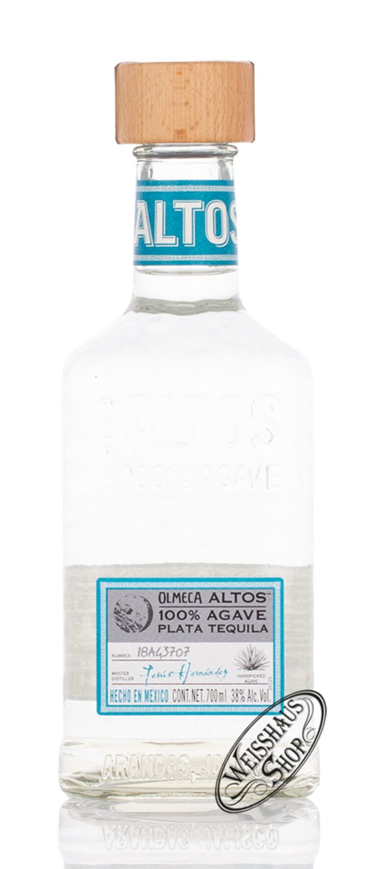Olmeca Tequila Altos Plata 38% vol. 0,70l Olmeca Tequila Altos Plata 38% vol. 0,70l