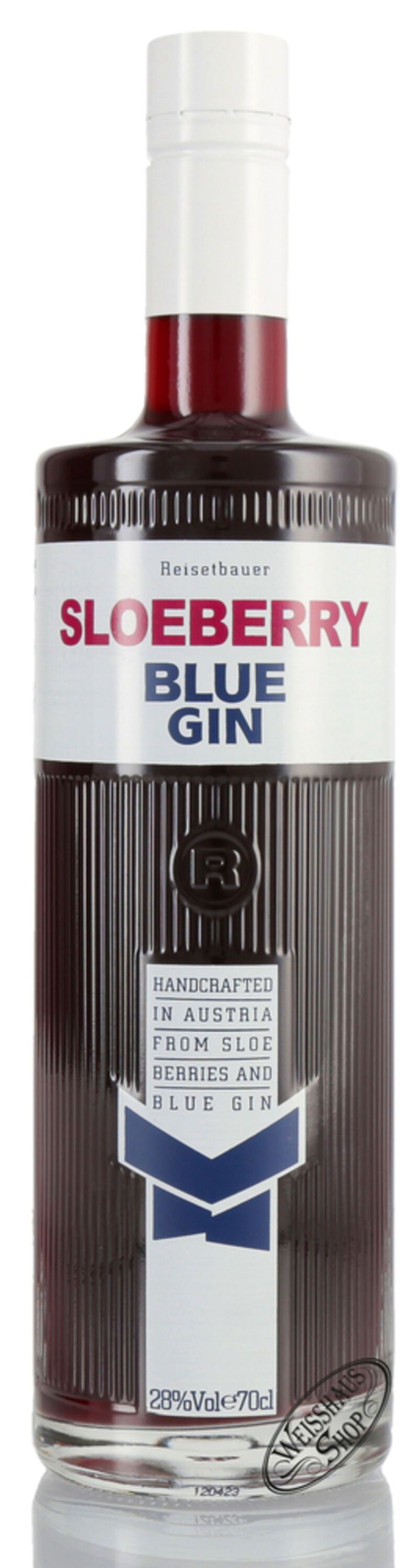 Reisetbauer Sloeberry Blue Gin 28% vol. 0,70l Reisetbauer Sloeberry Blue Gin 28% vol. 0,70l