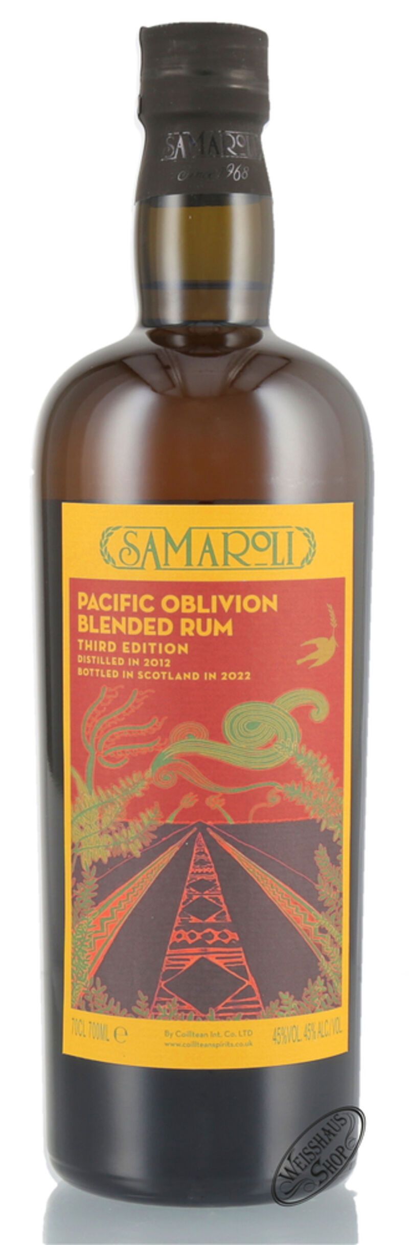 Samaroli Pacific Oblivion Blended Rum 45% vol. 0,70l Samaroli Pacific Oblivion Blended Rum 45% vol. 0,70l