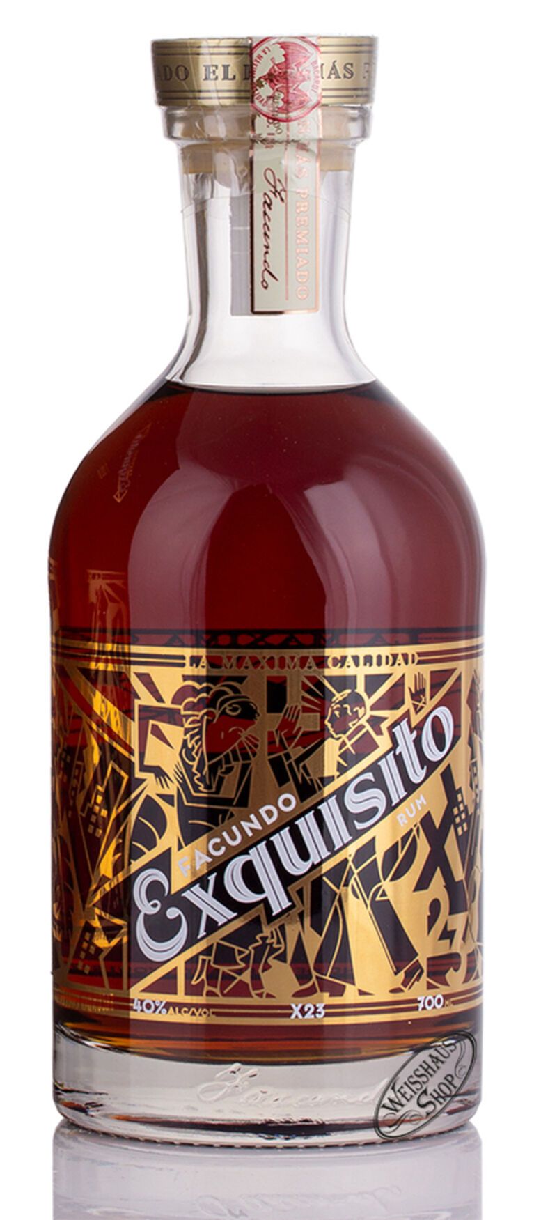 Bacardi Facundo Exquisito Rum 40% vol. 0,70l Bacardi Facundo Exquisito Rum 40% vol. 0,70l