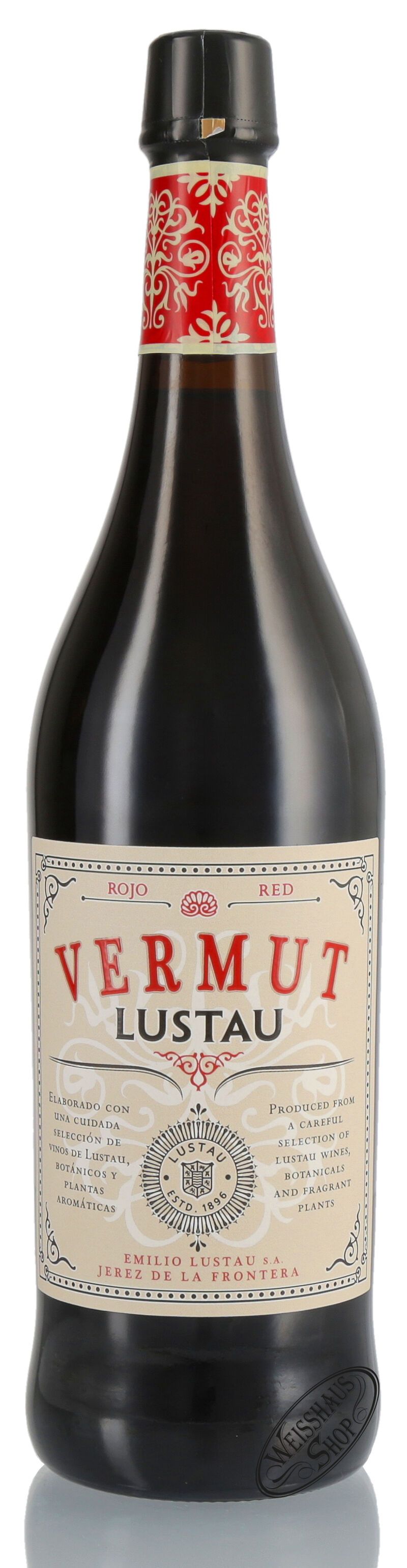 Lustau Vermut Red 15% vol. 0,75l B-Ware