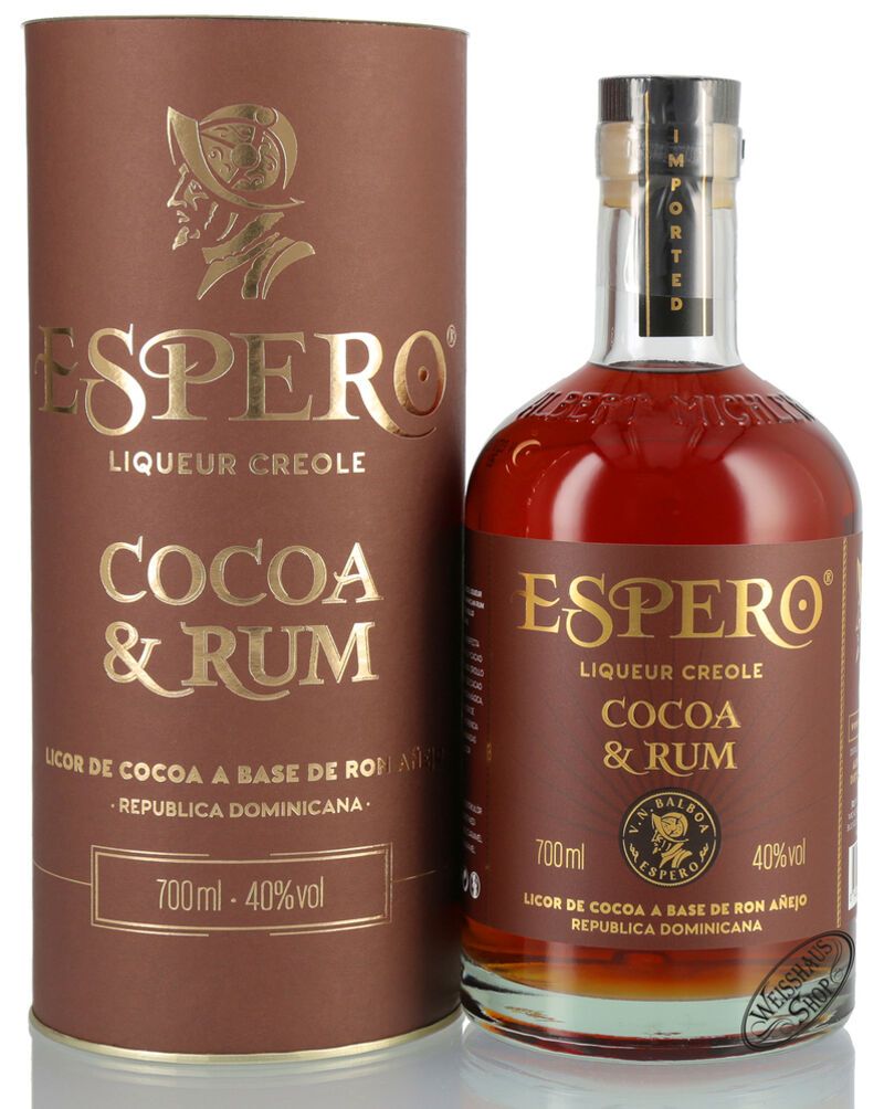 Espero Cocoa & Rum Liqueur 40% vol. 0,70l