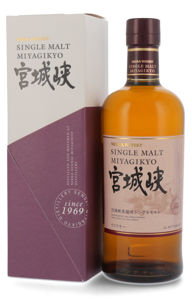 Nikka Miyagikyo Single Malt Whisky 45% vol. 0,70l