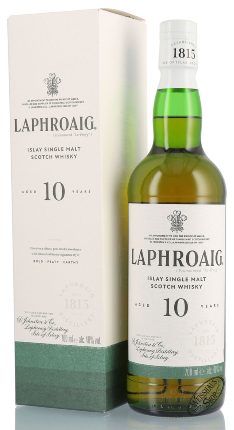Laphroaig 10 YO Whisky 40% vol. 0,70l Laphroaig 10 YO Whisky 40% vol. 0,70l