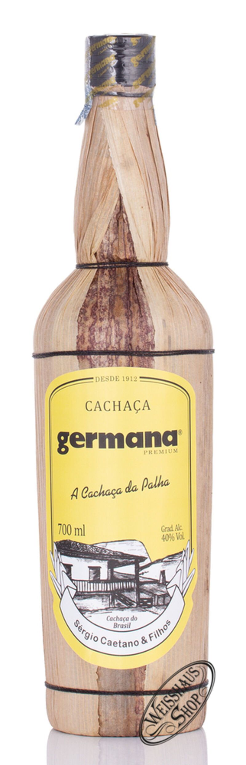 Germana da Palha Premium Cachaca 40% vol. 0,70l Germana da Palha Premium Cachaca 40% vol. 0,70l