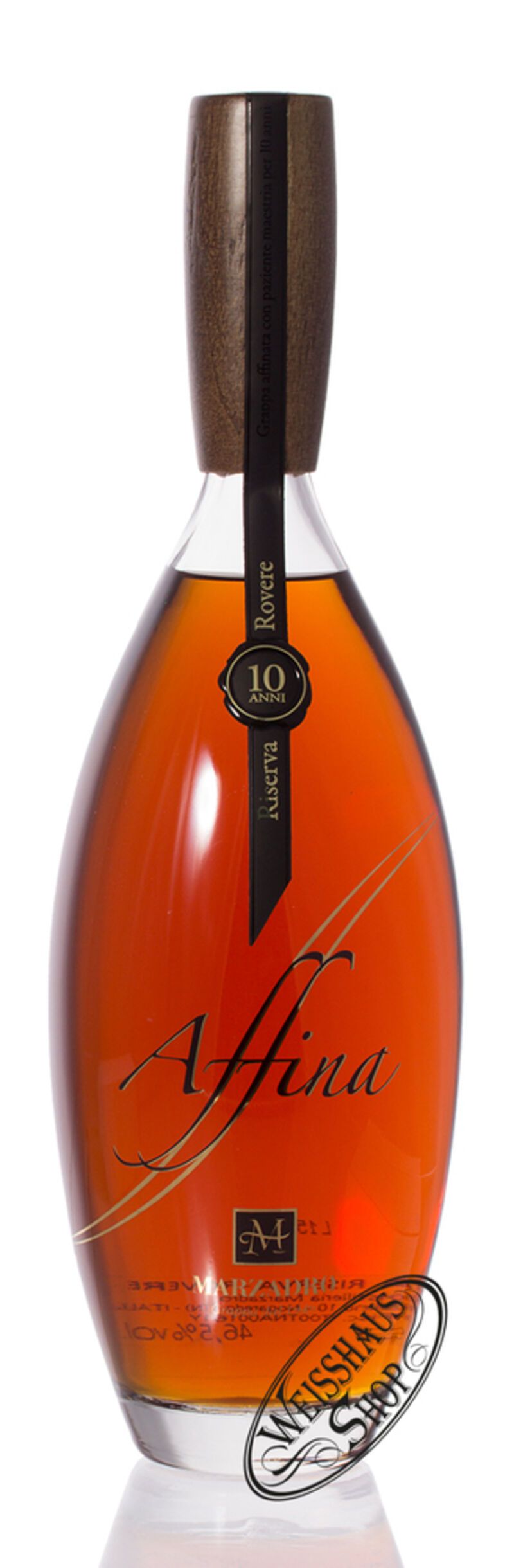 Marzadro Grappa Affina Rovere 46,5% vol. 1,0l Marzadro Grappa Affina Rovere 46,5% vol. 1,0l