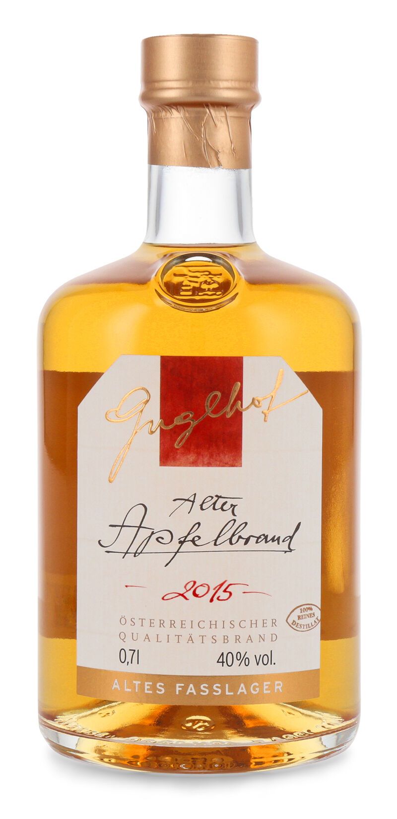 Guglhof Alter Apfel Brand 40% vol. Jahrgangsbrand 0,70l