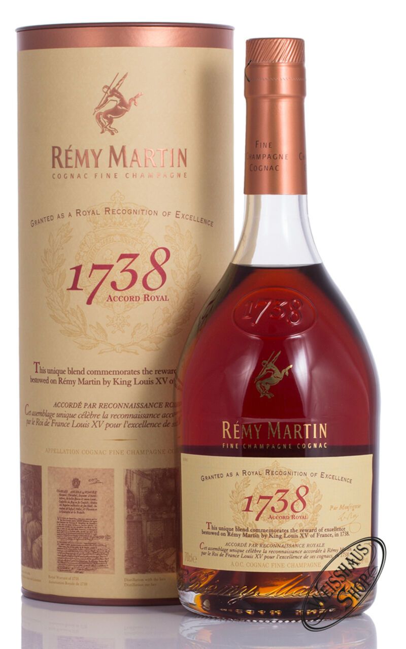 Remy Martin 1738 Accord Royal Cognac 40% vol. 0,70l Remy Martin 1738 Accord Royal Cognac 40% vol. 0,70l