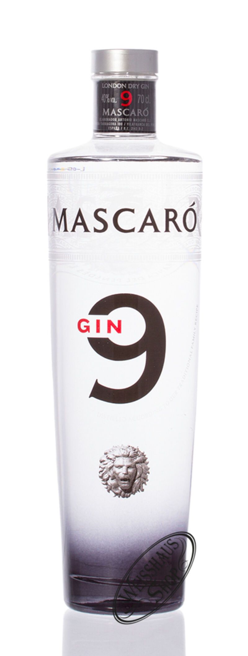 Mascaro Gin 9 40% vol. 0,70l Mascaro Gin 9 40% vol. 0,70l