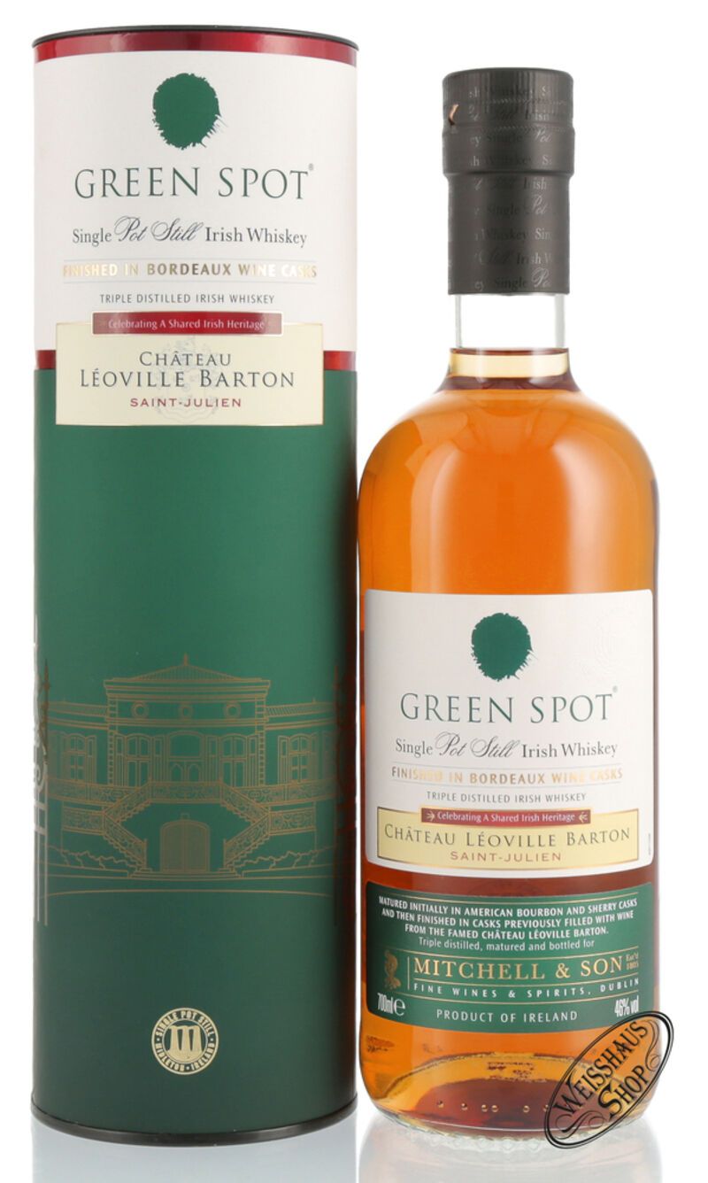 Green Spot Château Leoville Barton Irish Whiskey 46% vol. 0,70l Green Spot Château Leoville Barton Irish Whiskey 46% vol. 0,70l