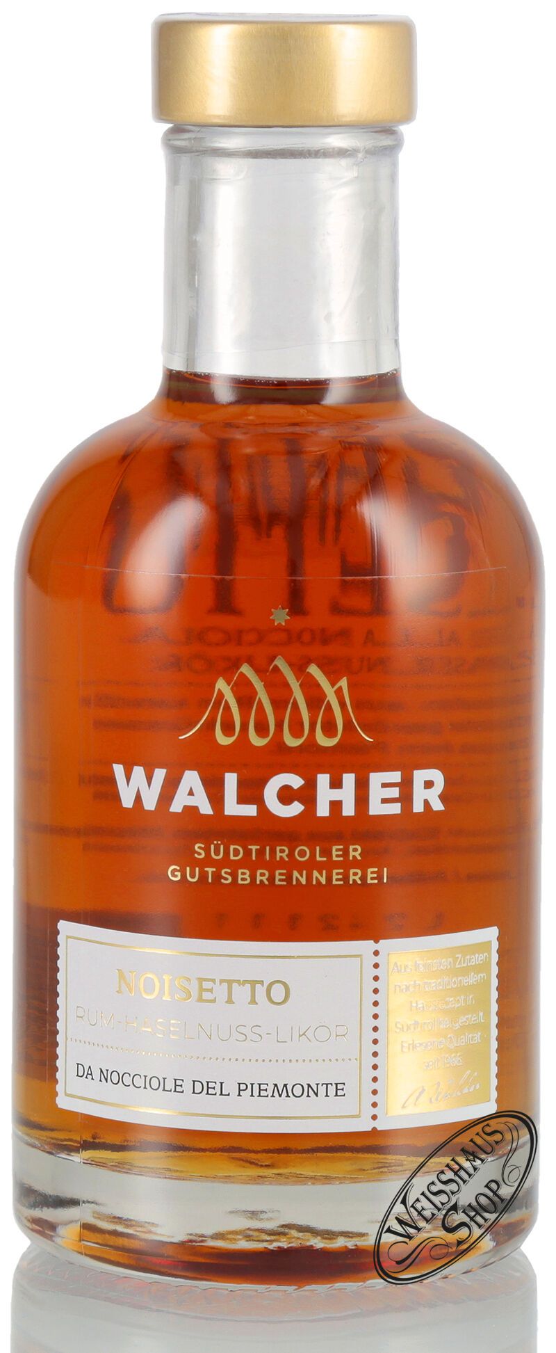 Walcher Noisetto 21% vol. 0,20l Walcher Noisetto 21% vol. 0,20l