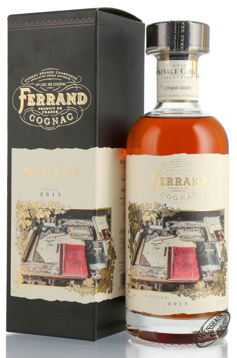 Ferrand Cognac Single Cask Vintage 2013 Weisshaus Shop Edition 50,8% vol. 0,70l Ferrand Cognac Single Cask Vintage 2013 Weisshaus Shop Edition 50,8% vol. 0,70l