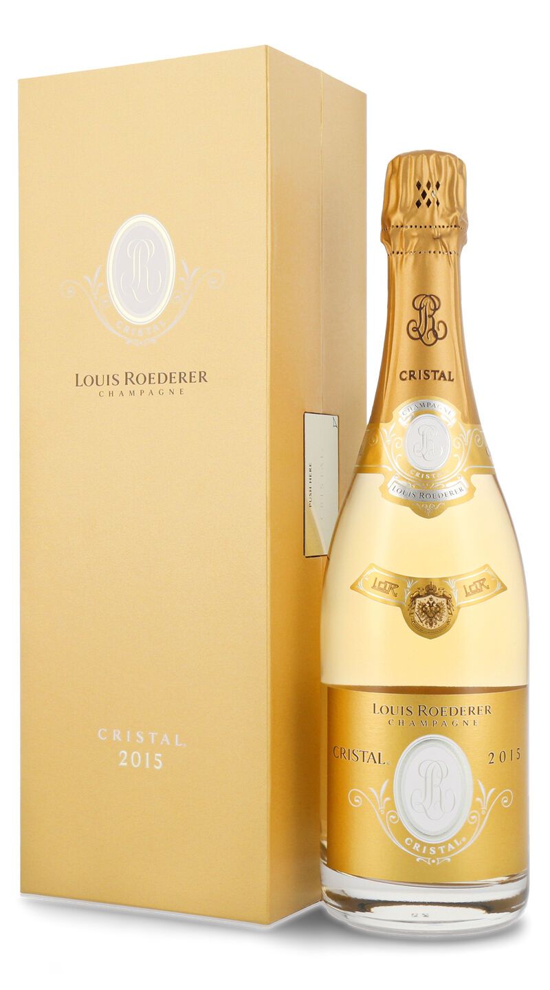 Louis Roederer Cristal Brut 2015 Champagner 12,5% vol. 0,75l in Geschenkkarton