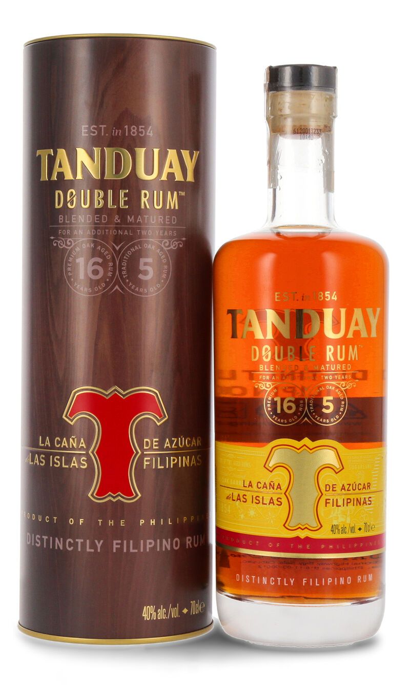 Tanduay Double Rum 40% vol. 0,70l Tanduay Double Rum 40% vol. 0,70l