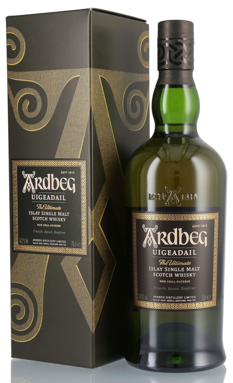 Ardbeg Uigeadail Islay Single Malt Whisky 54,2% vol. 0,70l