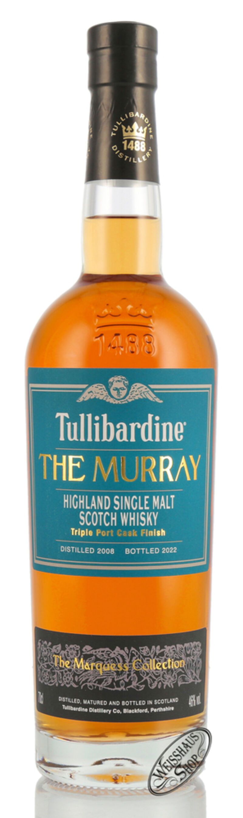 Tullibardine The Murray 2008 Triple Port Cask Finish Whisky 46% vol. 0,70l Tullibardine The Murray 2008 Triple Port Cask Finish Whisky 46% vol. 0,70l