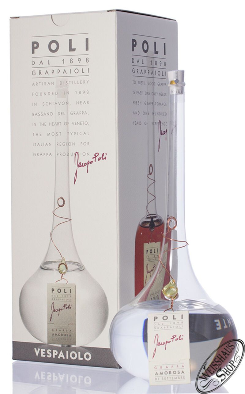 Poli Grappa Amorosa di Settembre 40% vol. 0,50l Poli Grappa Amorosa di Settembre 40% vol. 0,50l