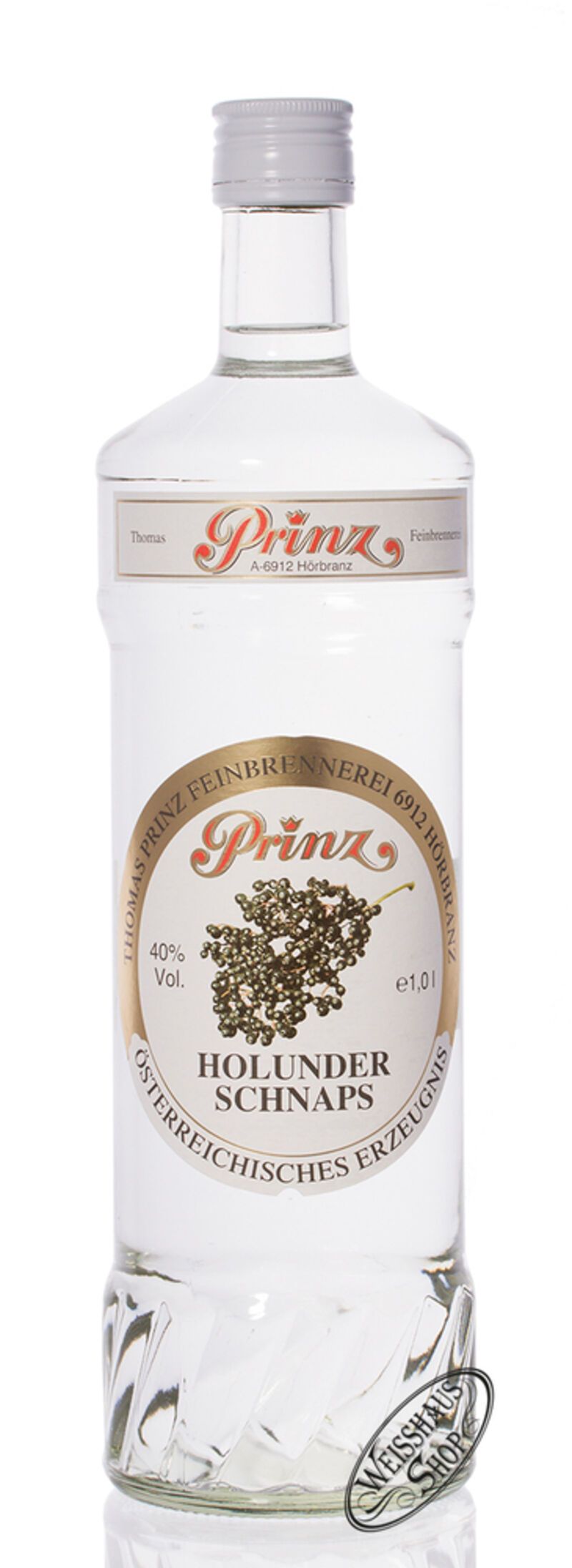 Prinz Holunder Schnaps 40% vol. 1,0l
