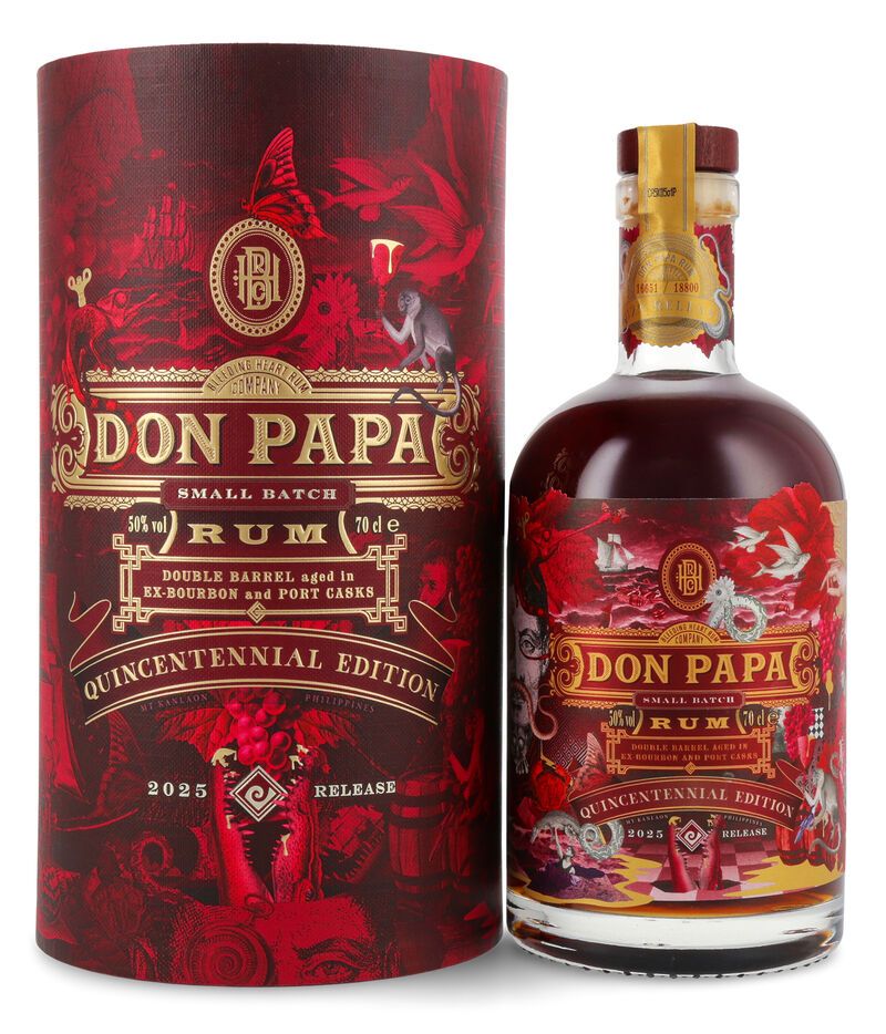 Don Papa Quincentennial Port Cask Rum 50% vol. 0,70l