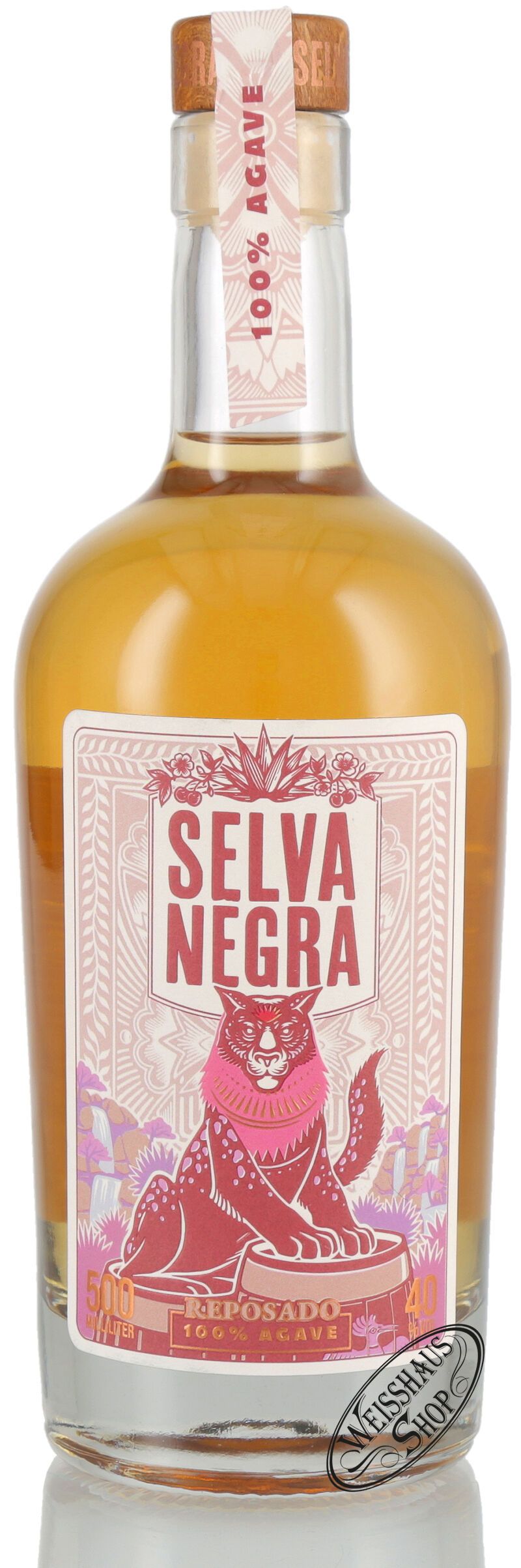 Selva Negra Reposado Agaven Spirituose 40% vol. 0,50l Selva Negra Reposado Agaven Spirituose 40% vol. 0,50l