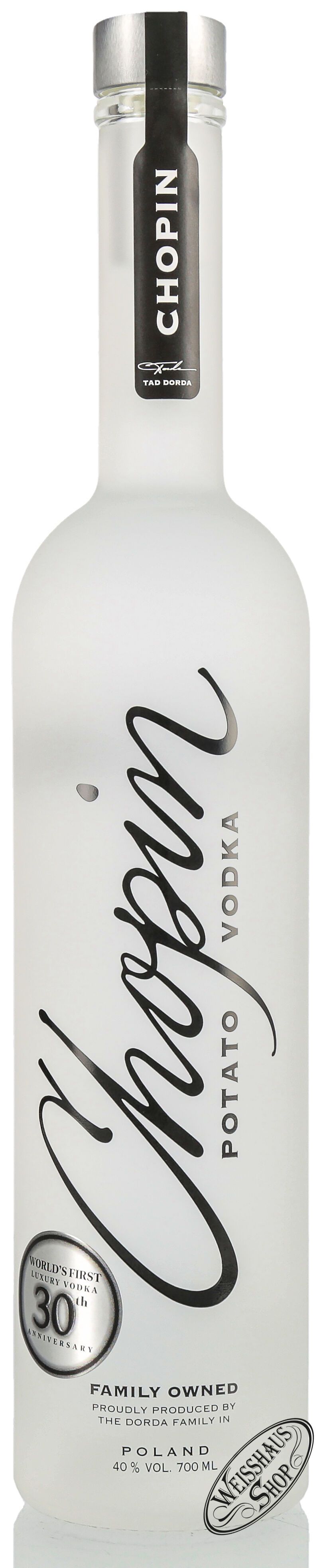 Chopin Potato Vodka 40% vol. 0,70l Chopin Potato Vodka 40% vol. 0,70l