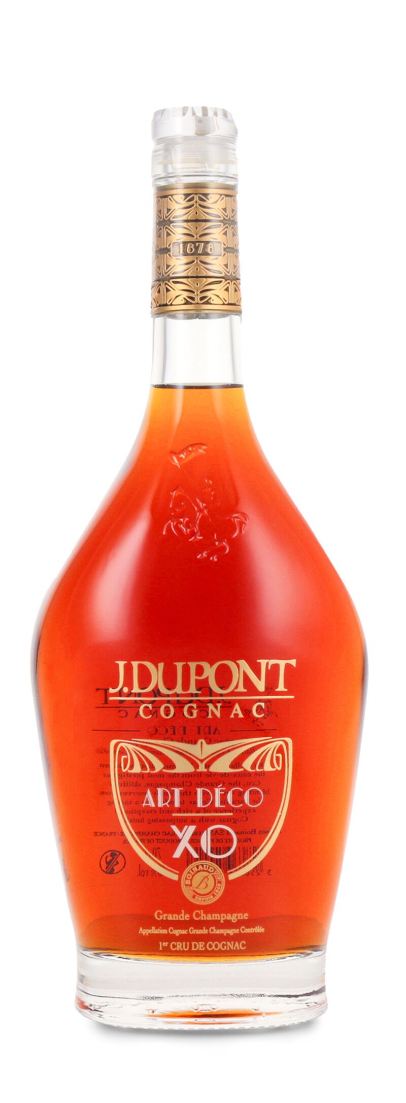 J. Dupont XO Art Deco Cognac 1er Cru Grand Champagne 40% vol. 0,70l