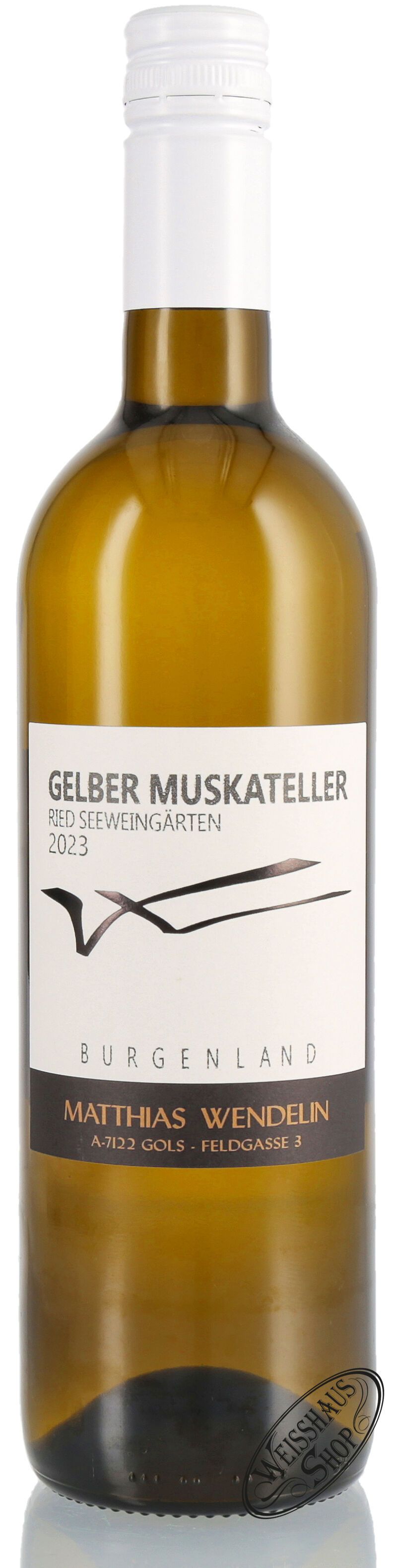 Wendelin Gelber Muskateller 2023 12,5% vol. 0,75l Wendelin Gelber Muskateller 2023 12,5% vol. 0,75l