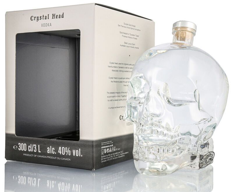 Crystal Head Vodka 40% vol. 3,0l Doppelmagnum Crystal Head Vodka 40% vol. 3,0l Doppelmagnum