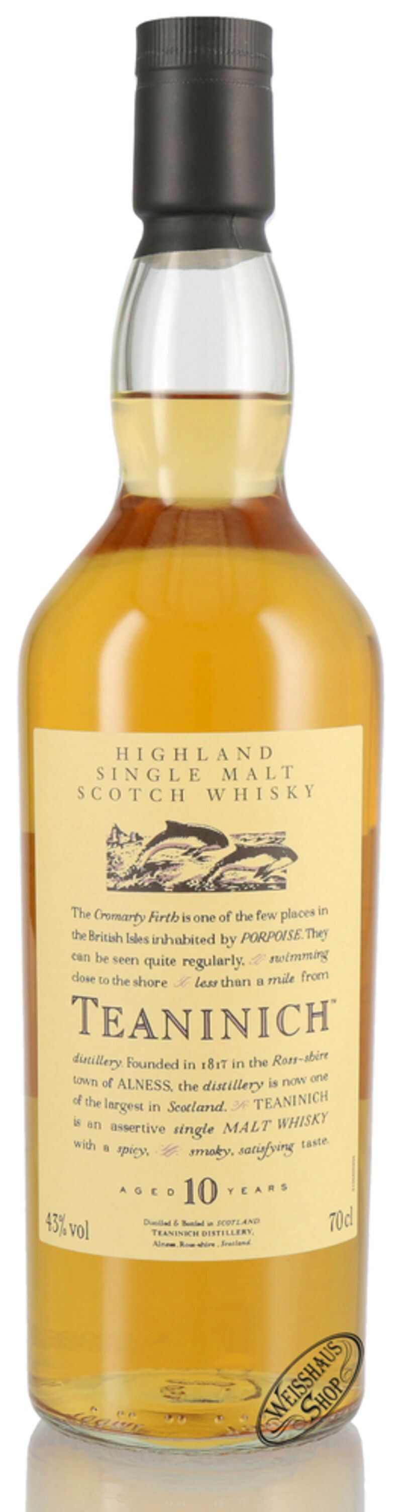 Teaninich 10 YO Flora & Fauna Whisky 43% vol. 0,70l