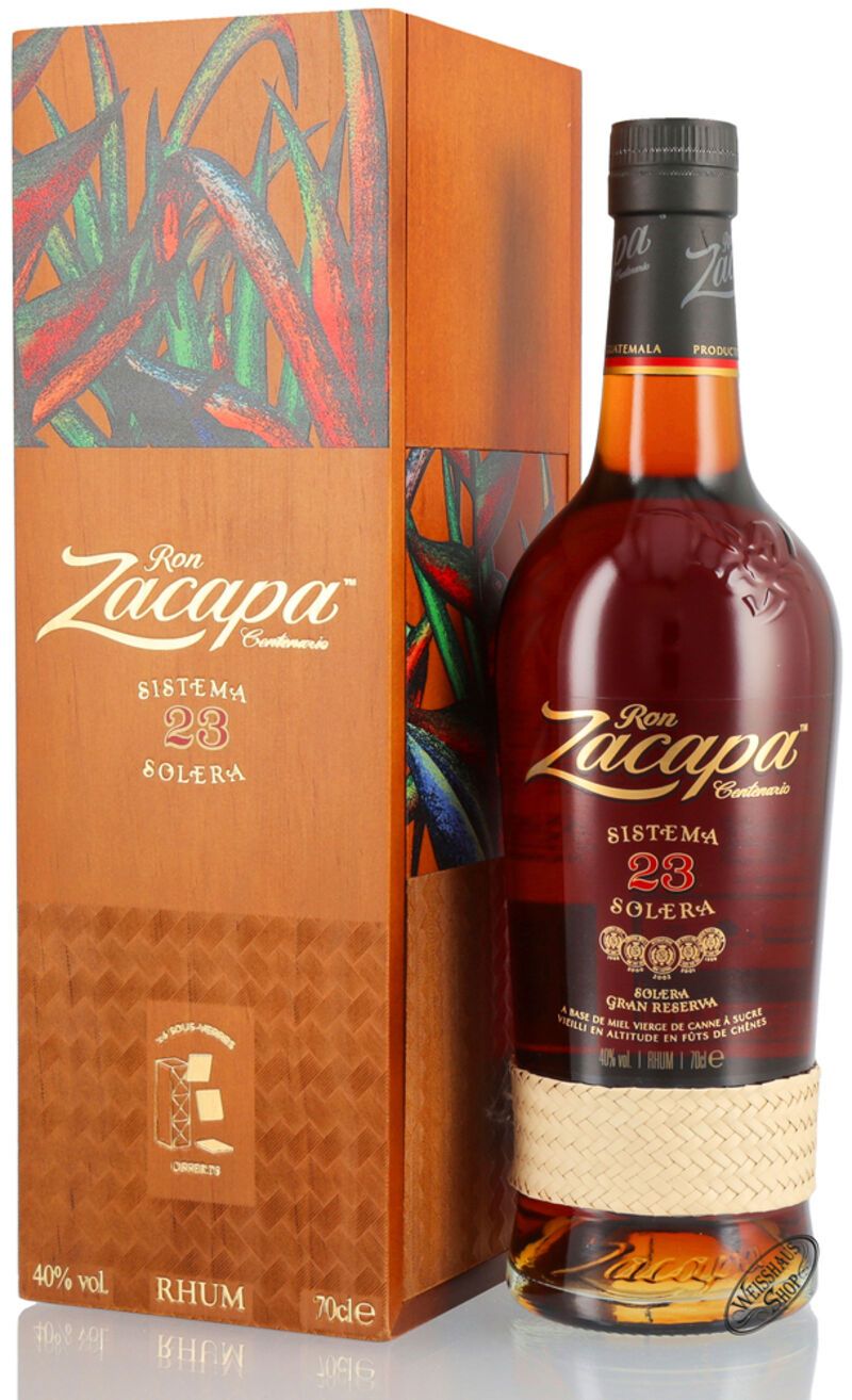 Ron Zacapa Centenario 23 Rum GeschenkSet 40 vol. 0,70l Weisshaus Shop