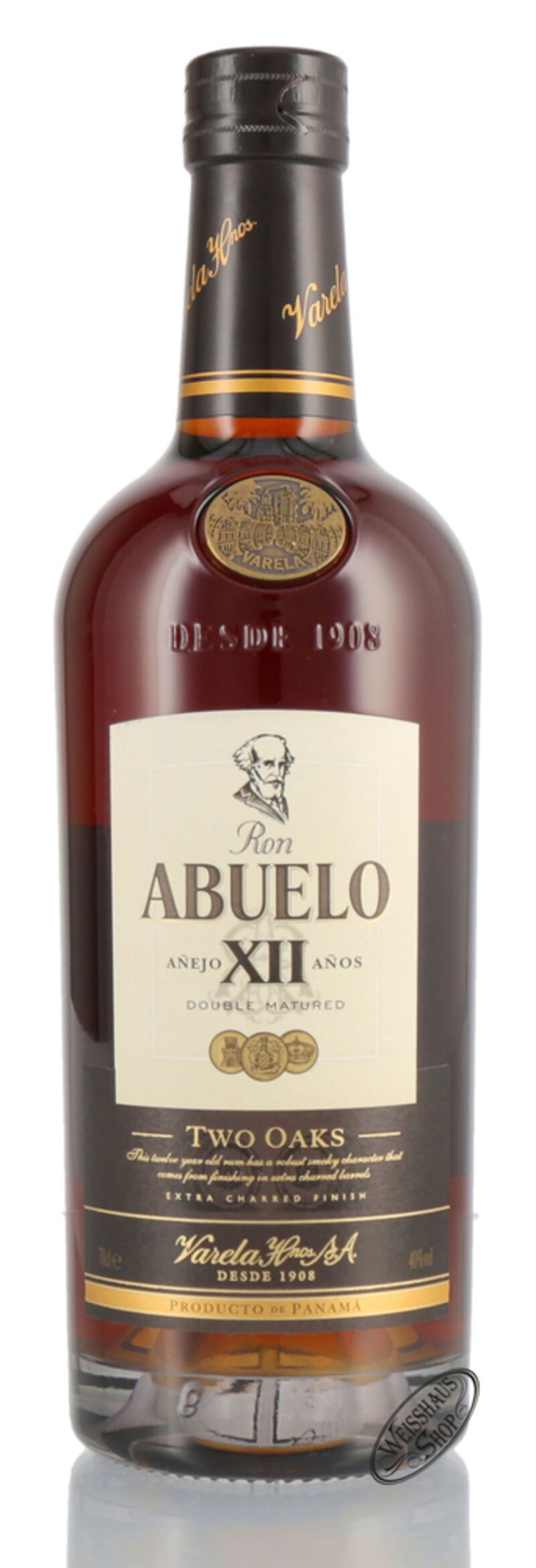 Ron Abuelo Two Oaks Rum 40% vol. 0,70l Ron Abuelo Two Oaks Rum 40% vol. 0,70l
