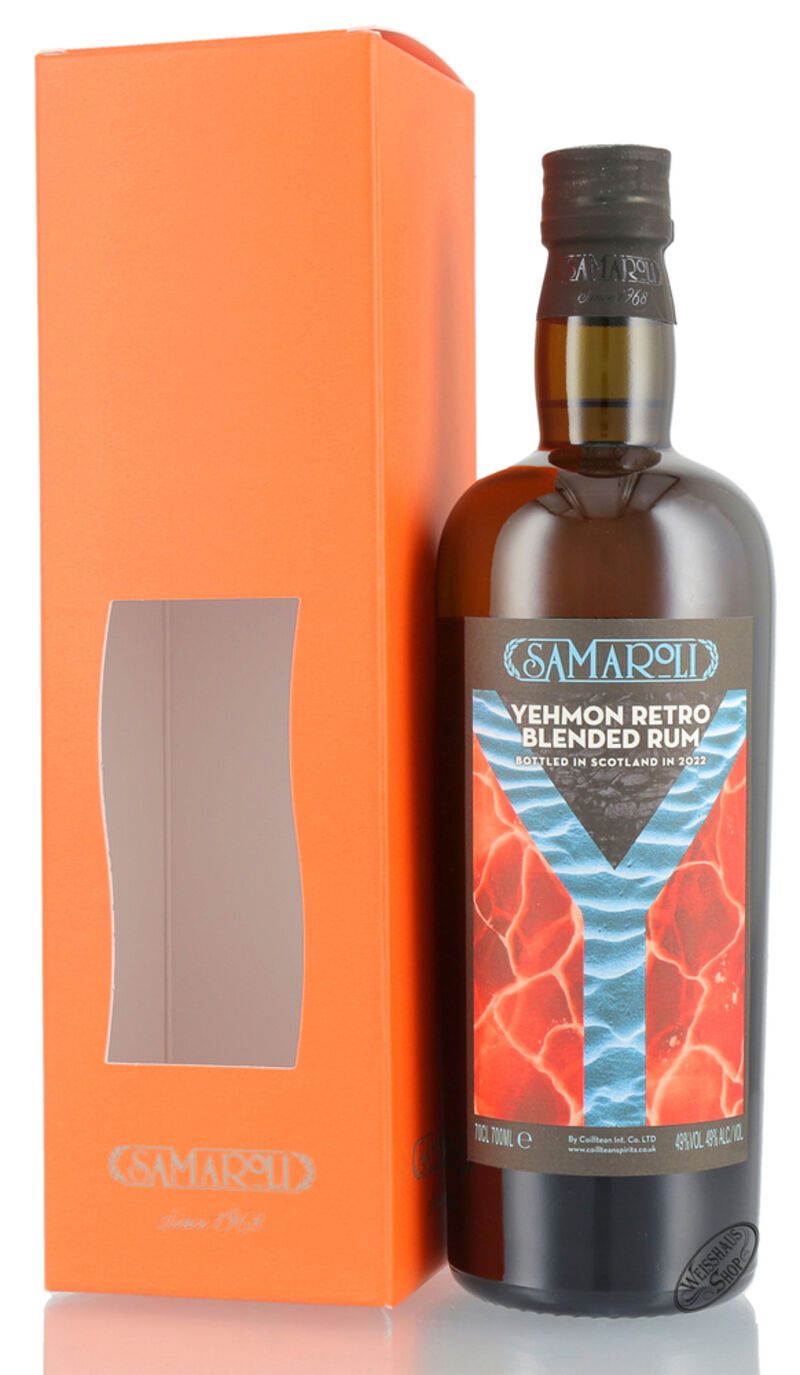 Samaroli Yehmon Retro Blended Rum 49% vol. 0,70l Samaroli Yehmon Retro Blended Rum 49% vol. 0,70l