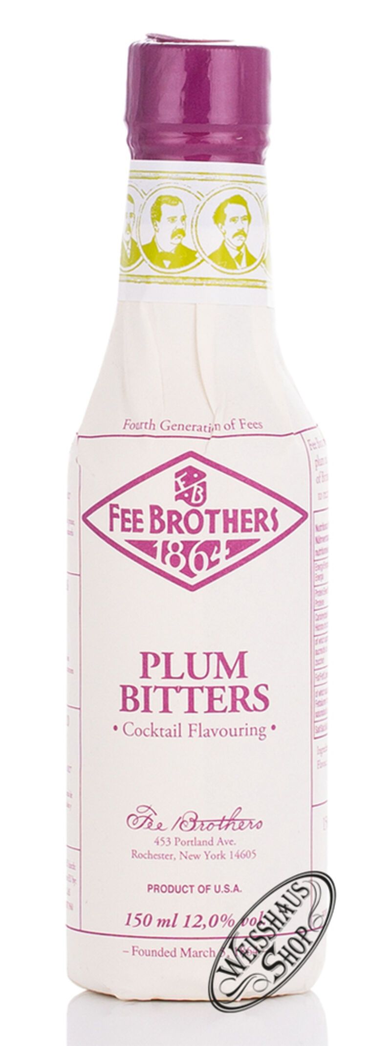 Fee Brothers Plum Bitters 12% vol. 0,15l Fee Brothers Plum Bitters 12% vol. 0,15l