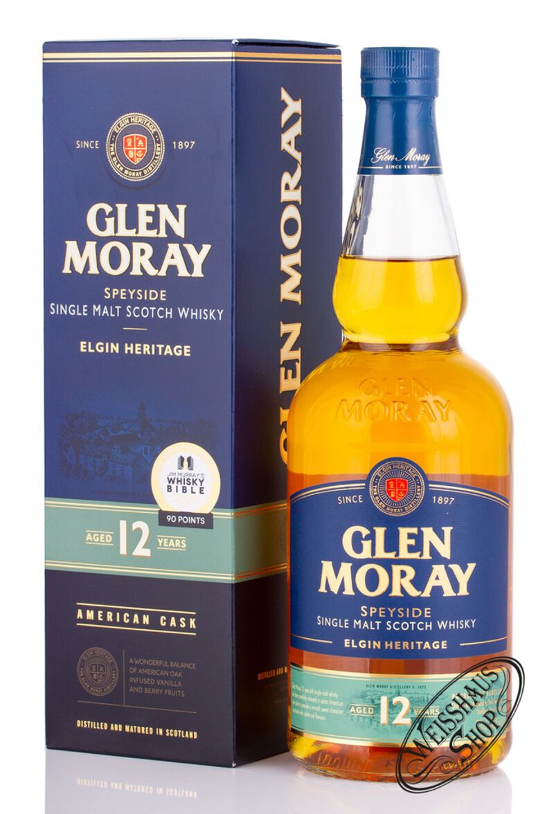 Glen Moray 12 YO Whisky 40% vol. 0,70l Glen Moray 12 YO Whisky 40% vol. 0,70l
