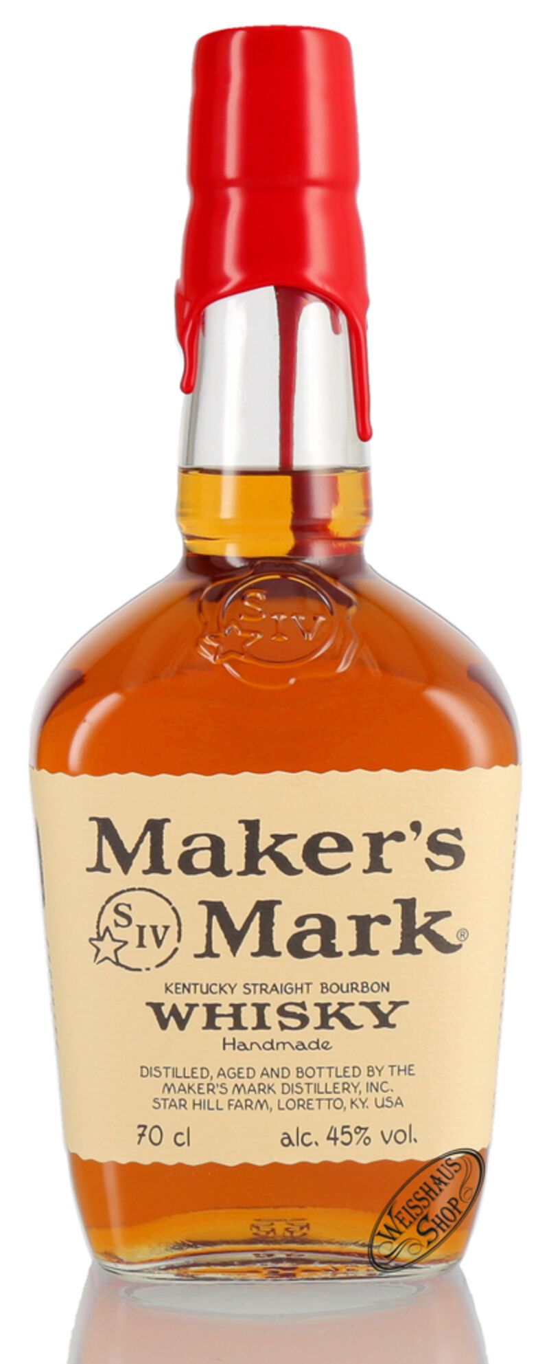 Maker's Mark Bourbon Whisky 45% vol. 0,70l B-Ware