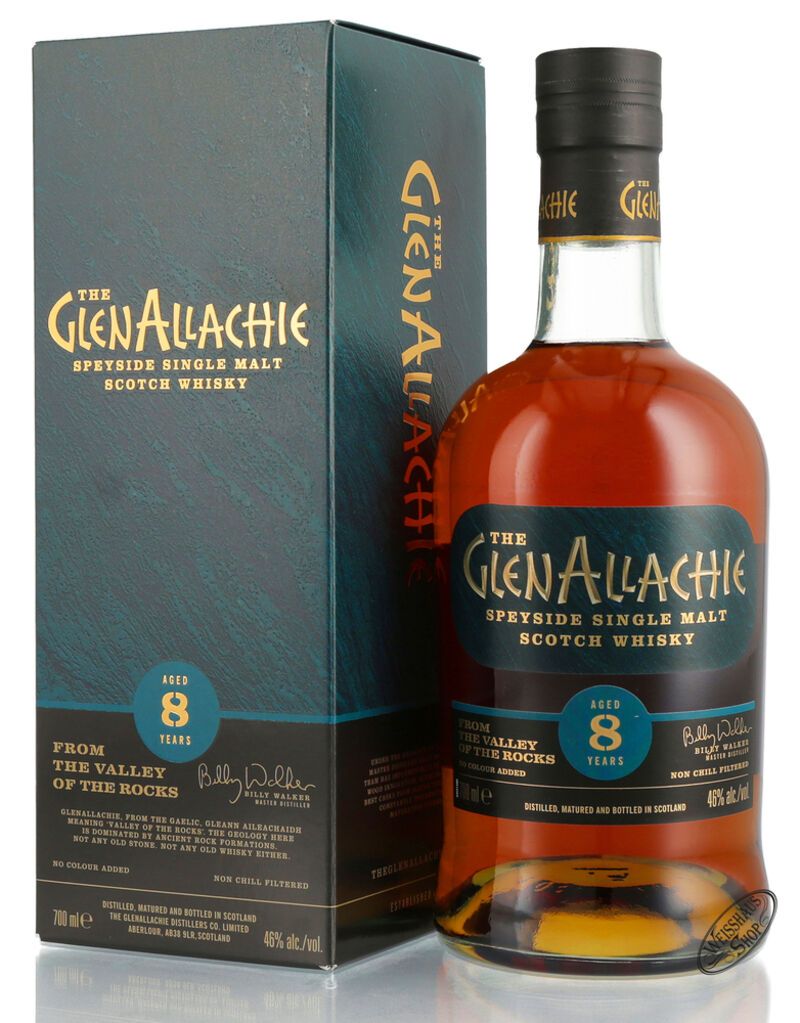 Glenallachie 8 YO Single Malt Whisky 46% vol. 0,70l Glenallachie 8 YO Single Malt Whisky 46% vol. 0,70l