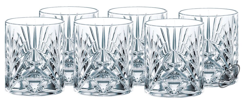 Nachtmann Palais Whisky/Rum Tumbler Set 6 Gläser Nachtmann Palais Whisky/Rum Tumbler Set 6 Gläser