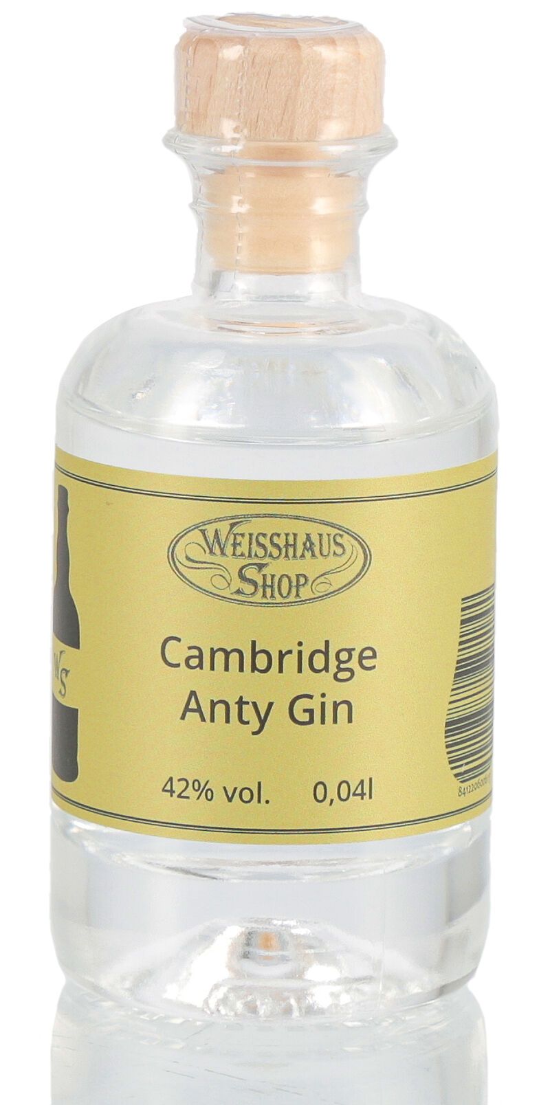 Cambridge Anty Gin 42% vol. 0,04l Weisshaus Sample