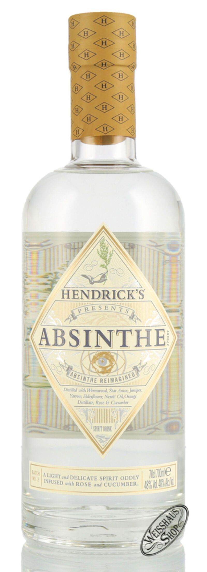 Hendrick's Absinthe 48% vol. 0,70l Hendrick's Absinthe 48% vol. 0,70l