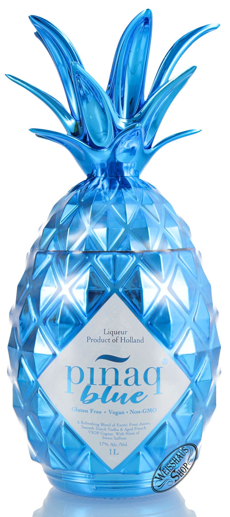 Pinaq Blue Likör 17% vol. 1,0l Pinaq Blue Likör 17% vol. 1,0l
