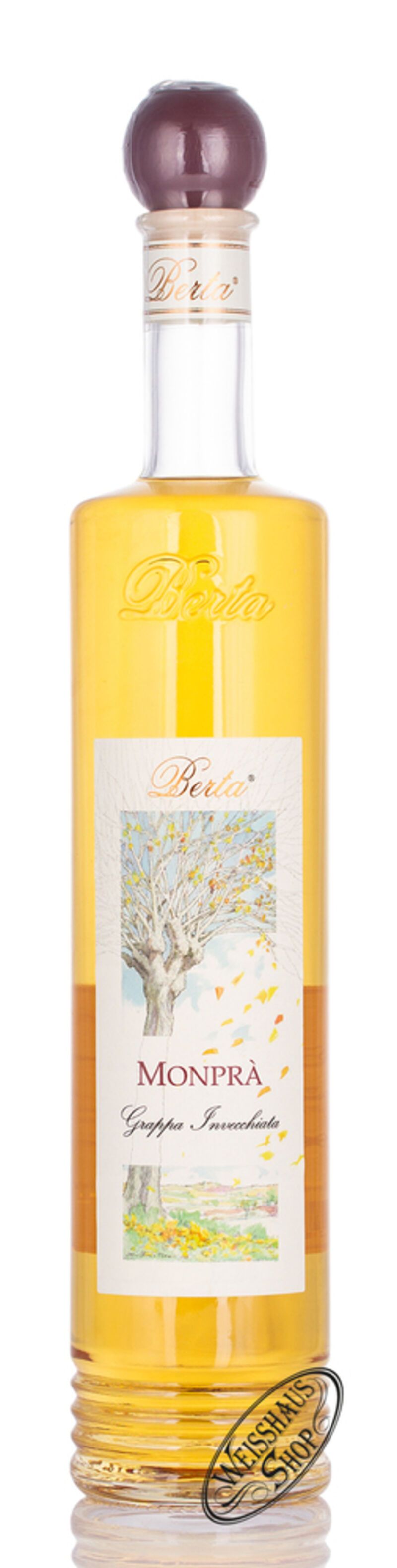 Berta Grappa Monpra 40% vol. 0,70l Berta Grappa Monpra 40% vol. 0,70l
