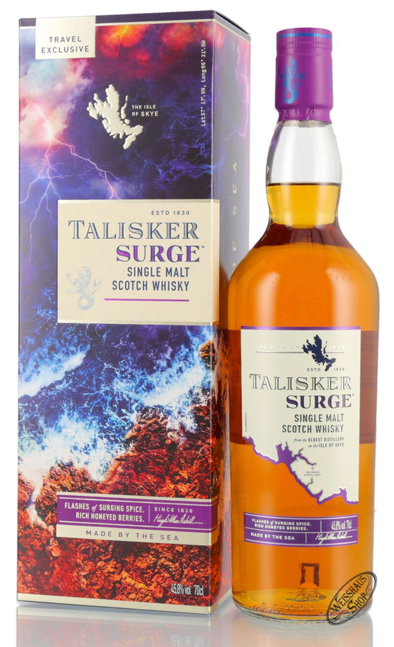 Talisker Surge Whisky 45,8% vol. 0,70l Talisker Surge Whisky 45,8% vol. 0,70l