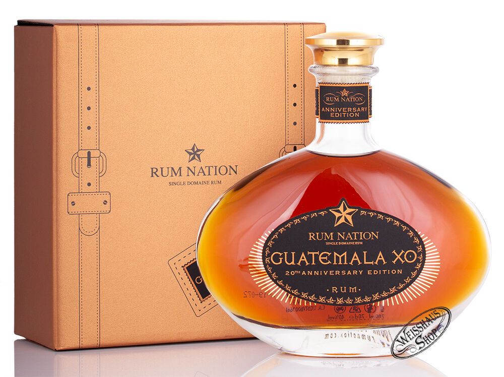 Rum Nation Guatemala XO Rum 40% vol. 0,70l Rum Nation Guatemala XO Rum 40% vol. 0,70l