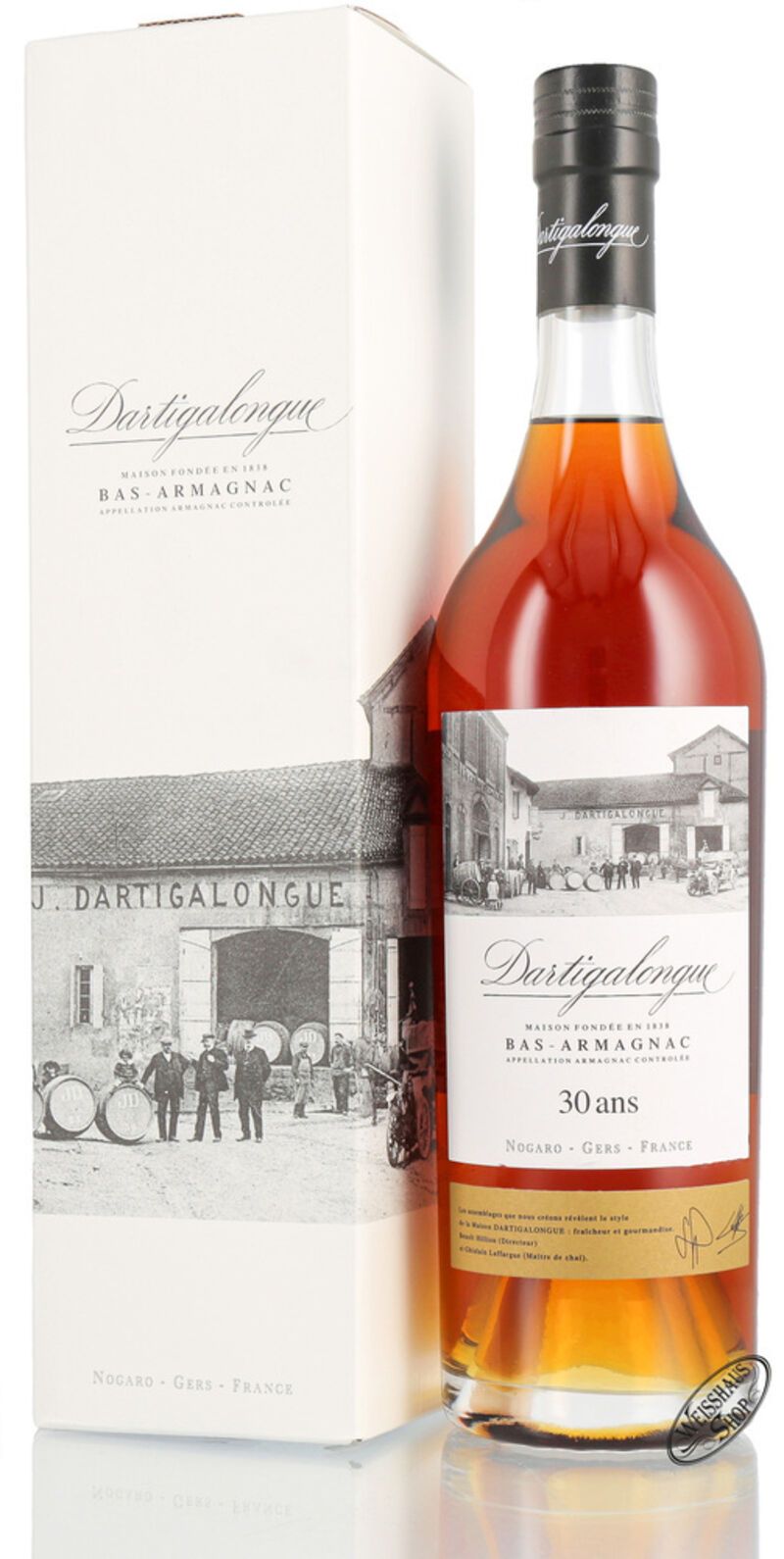 Dartigalongue 30 YO Armagnac 40% vol. 0,70l Dartigalongue 30 YO Armagnac 40% vol. 0,70l