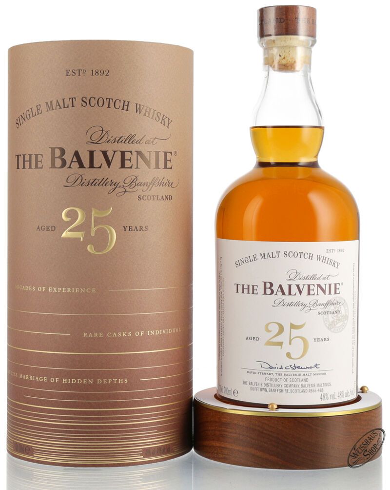 The Balvenie 25 YO Whisky 48% vol. 0,70l The Balvenie 25 YO Whisky 48% vol. 0,70l