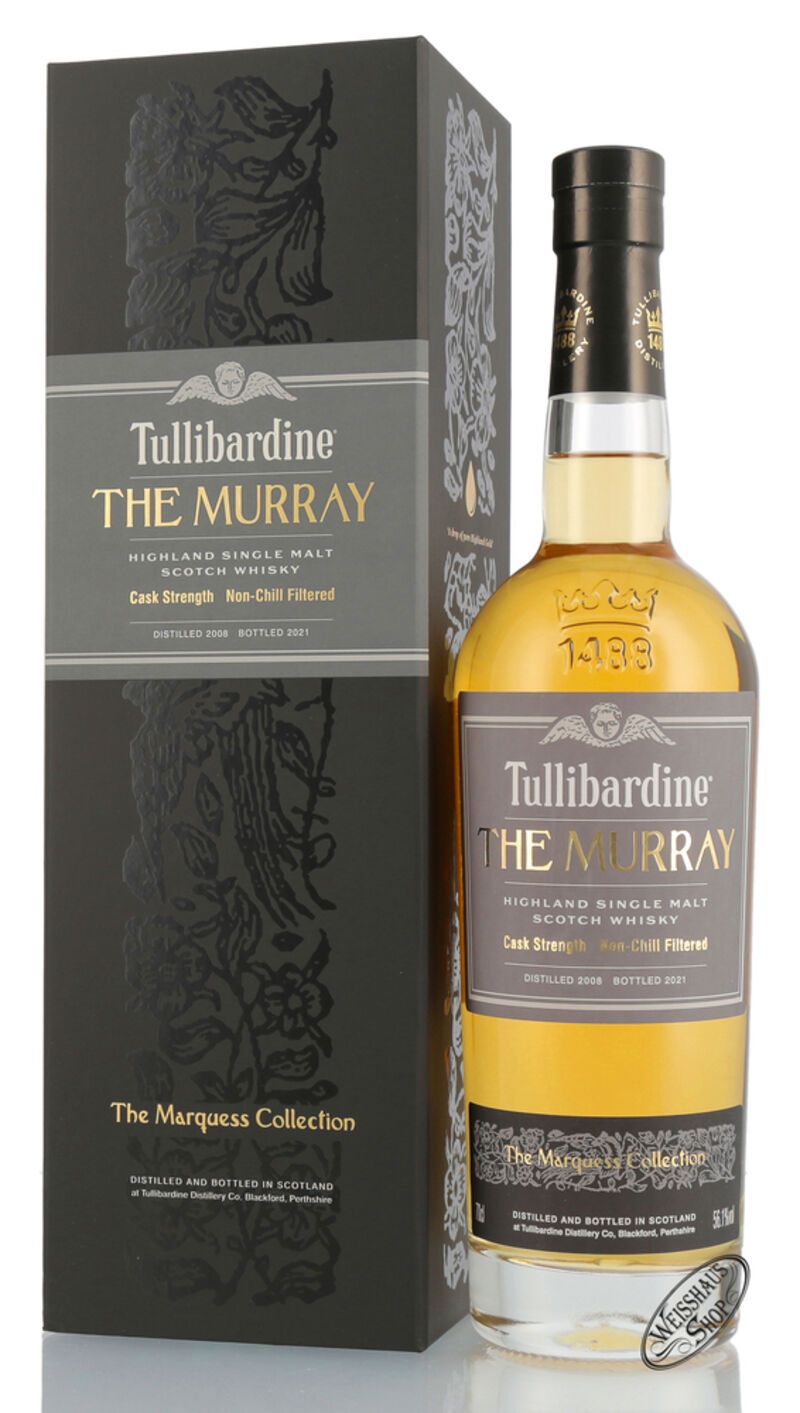 Tullibardine The Murray 2008 Bourbon Cask Whisky 56,1% vol. 0,70l