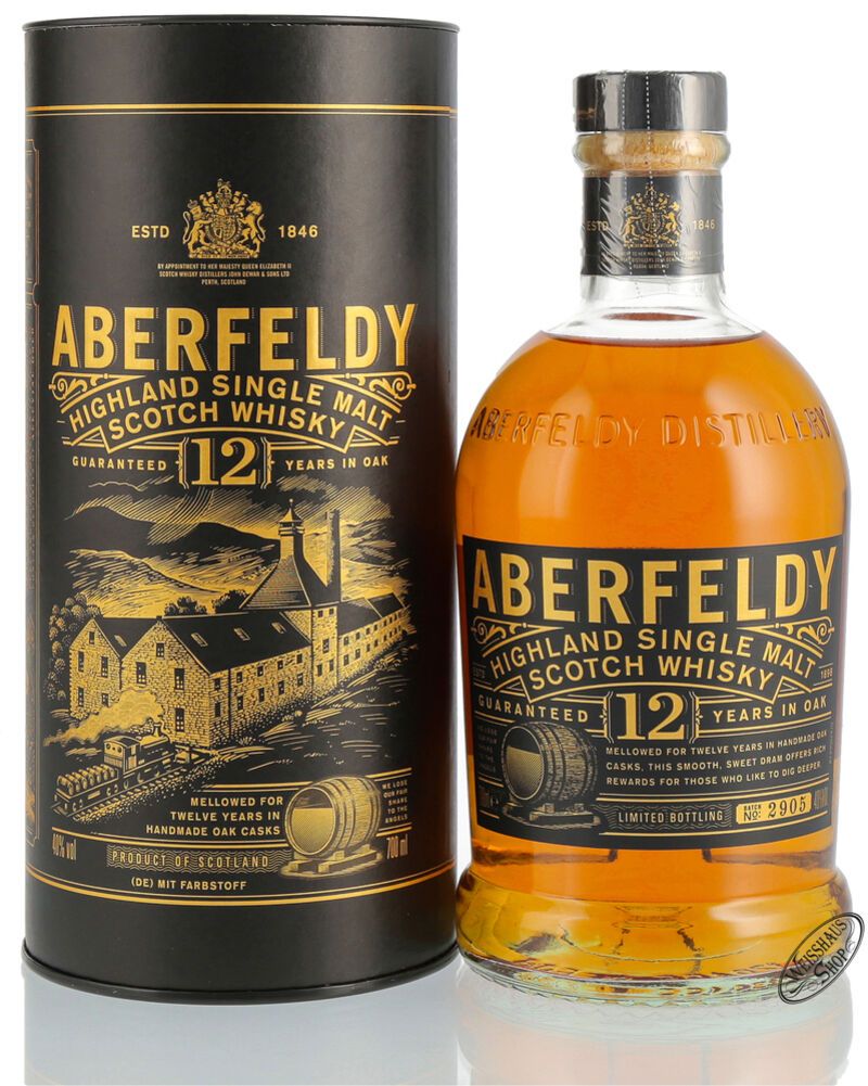 Aberfeldy 12 YO Whisky 40% vol. 0,70l Aberfeldy 12 YO Whisky 40% vol. 0,70l