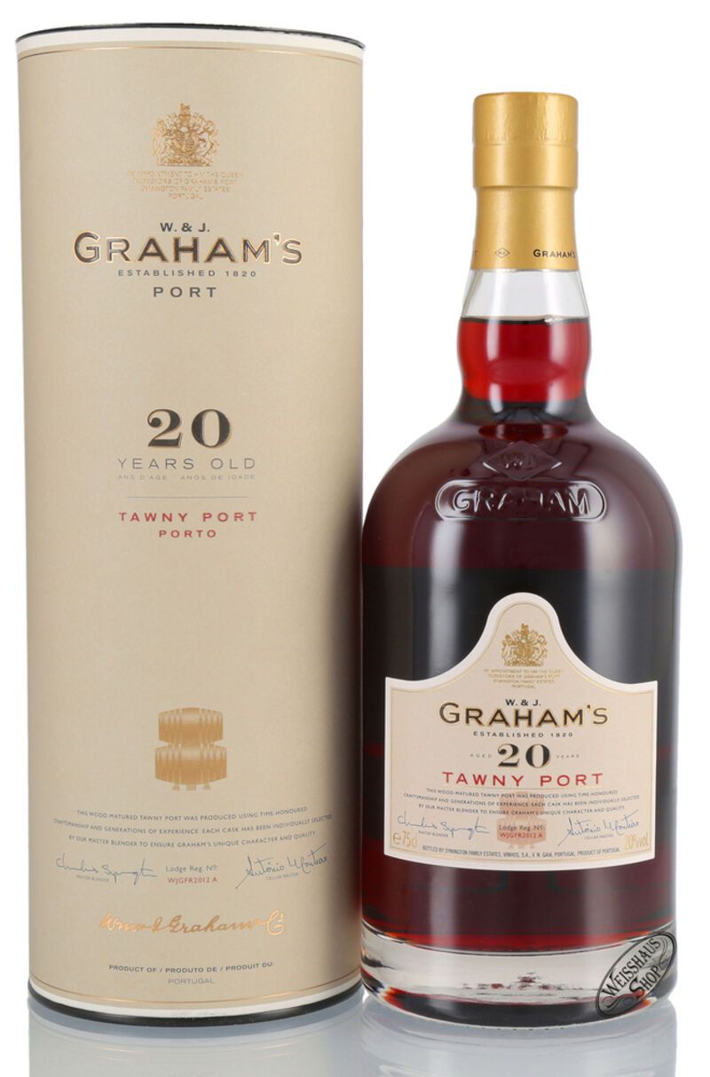 Graham's 20 YO Tawny Port 20% vol. 0,75l Graham's 20 YO Tawny Port 20% vol. 0,75l