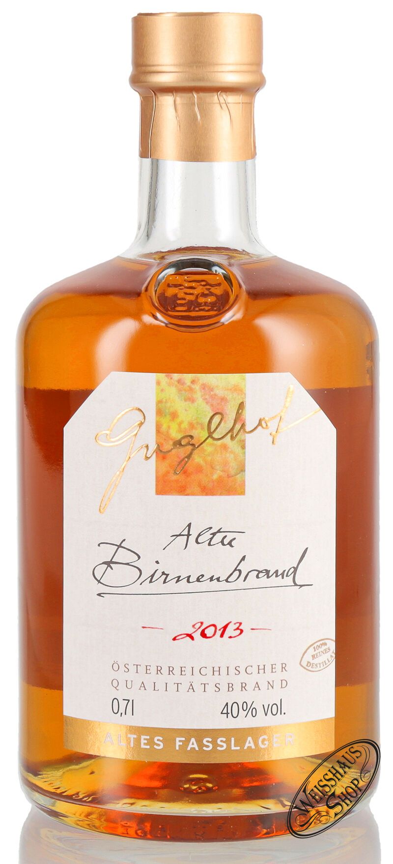 Guglhof Alter Birnen Brand 40% vol. Jahrgangsbrand 0,70l